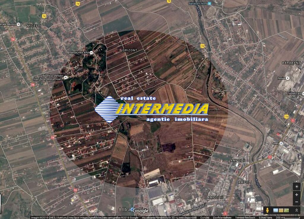 Land in the built-up area Sale Partos 3000 sqm opening 30ml